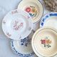 Vintage soup plates