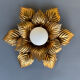 Floral applique Masca, Italy — 1970s