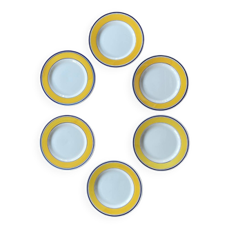 6 Quadrifoglio dessert plates