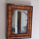 Mirror art deco in Walnut