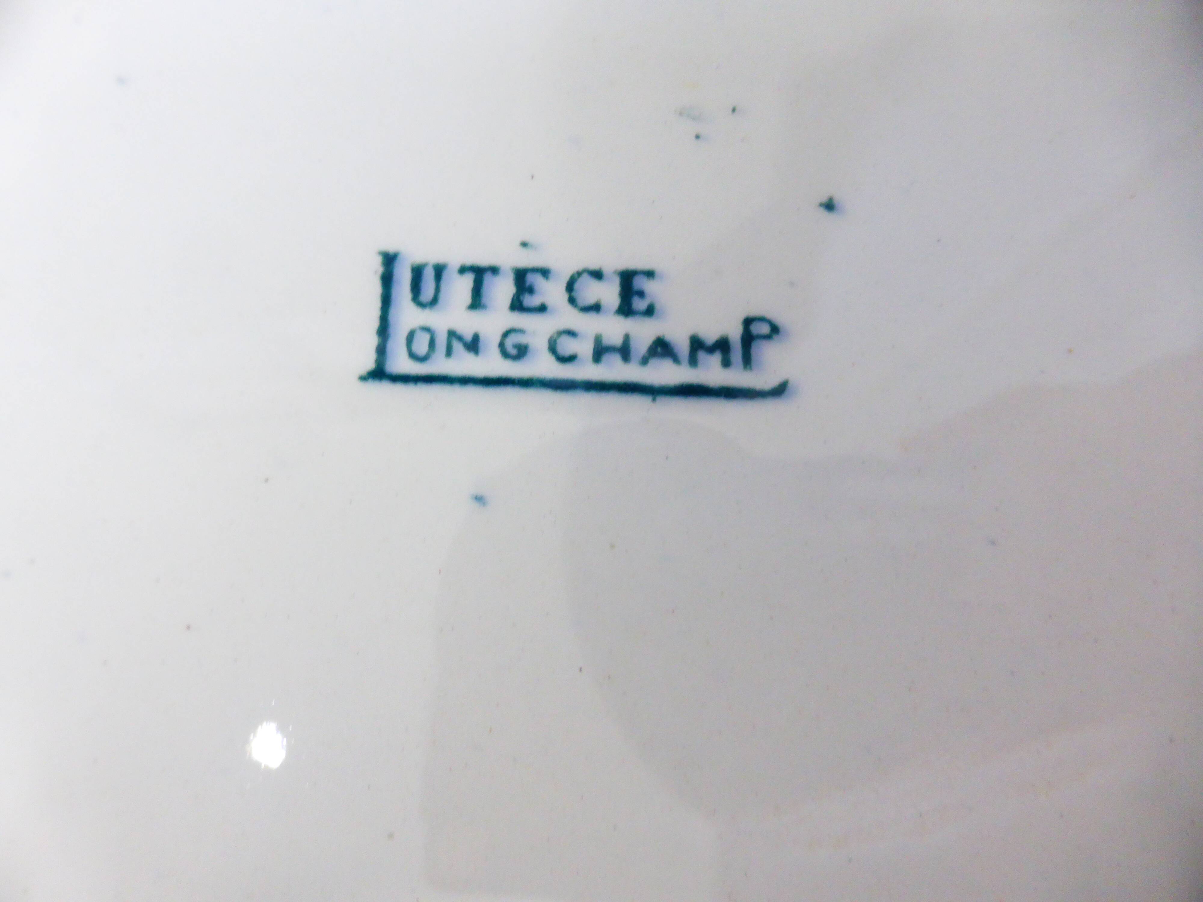 3 flat plates from Longchamp model Lutèce 220612