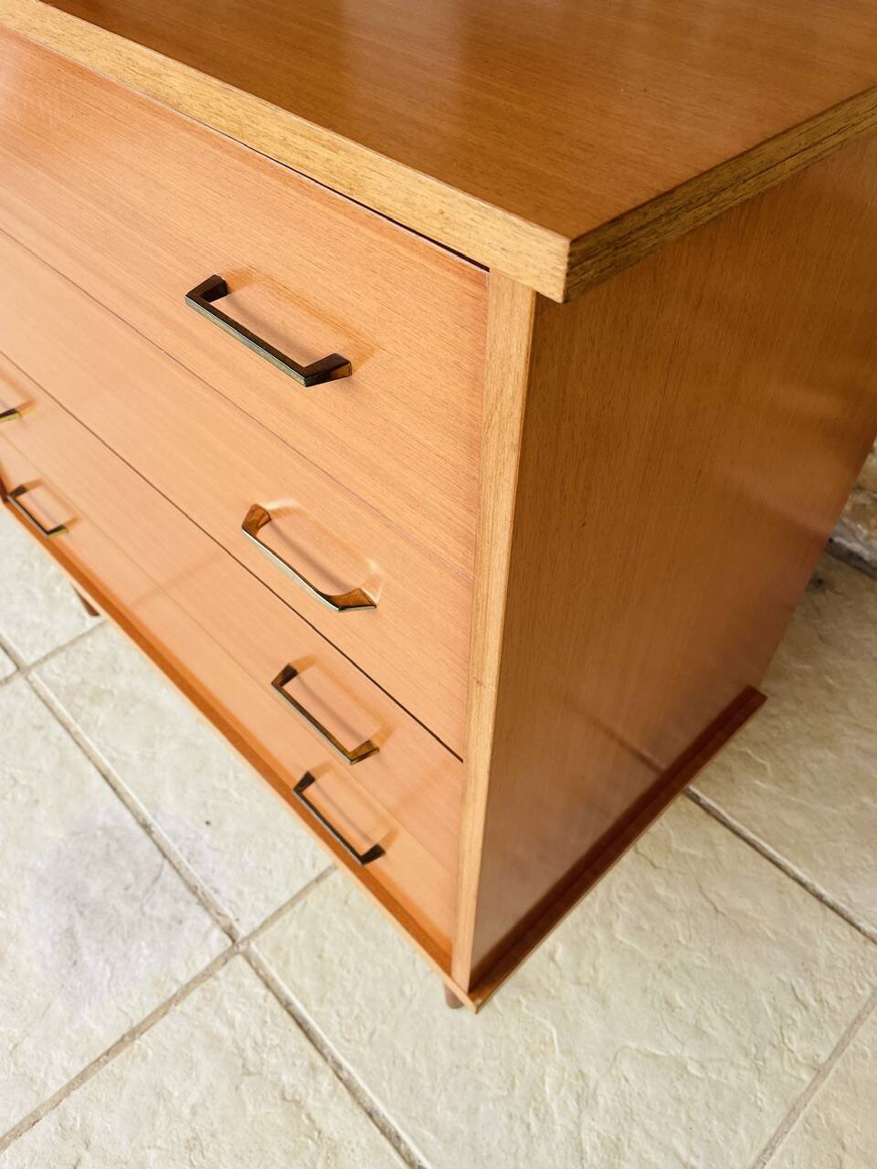 Vintage chest of drawers, 4 drawers, circa 1960s