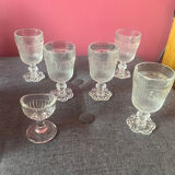 Verres à liqueurs