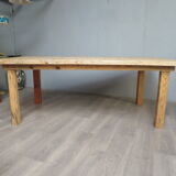 large rustic farmhouse table