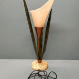 "Arum" table lamp 80's