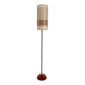 Lampadaire scandinave vintage 1960's teck et placage de teck