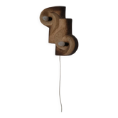 Brutalist ceramic wall sconce | Netherlands | 1960s