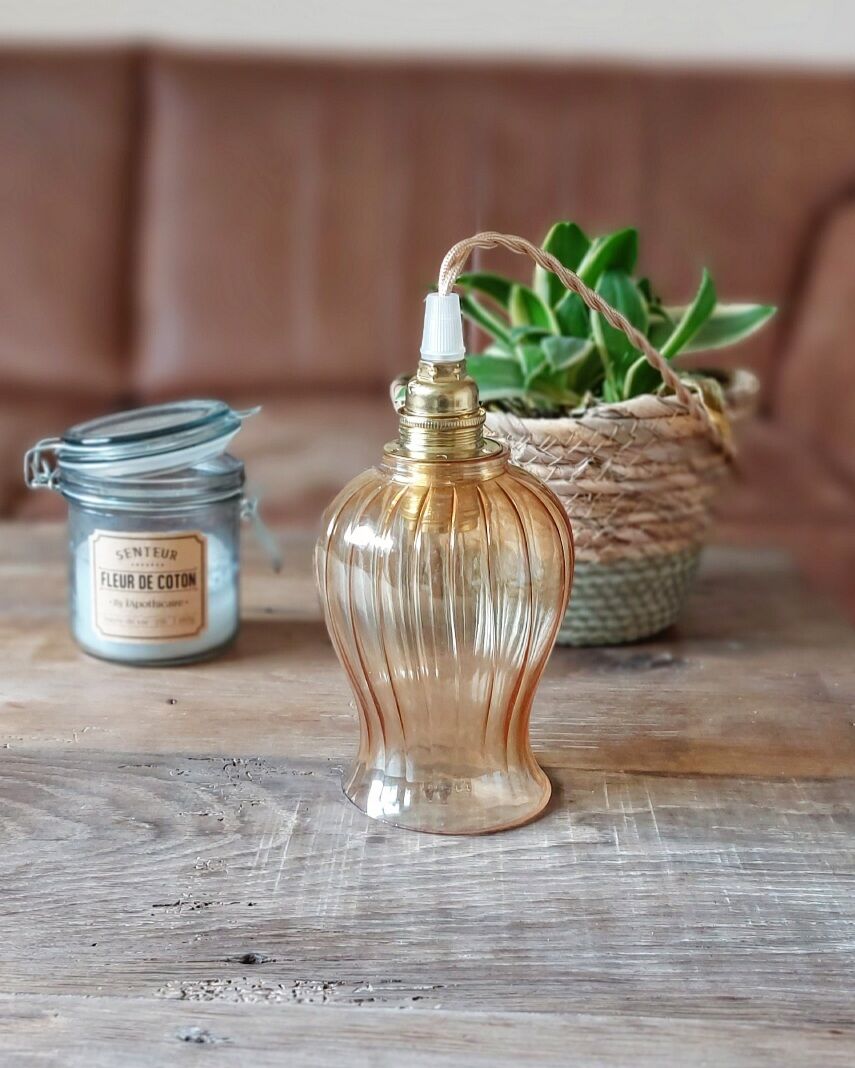 Amber vintage walkway