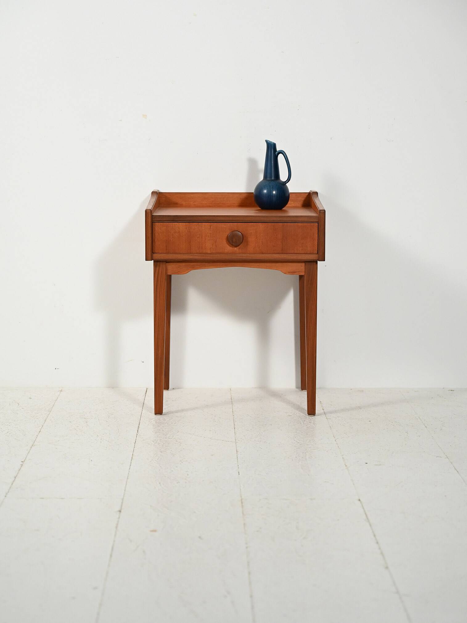 Scandinavian teak bedside table, 1950s