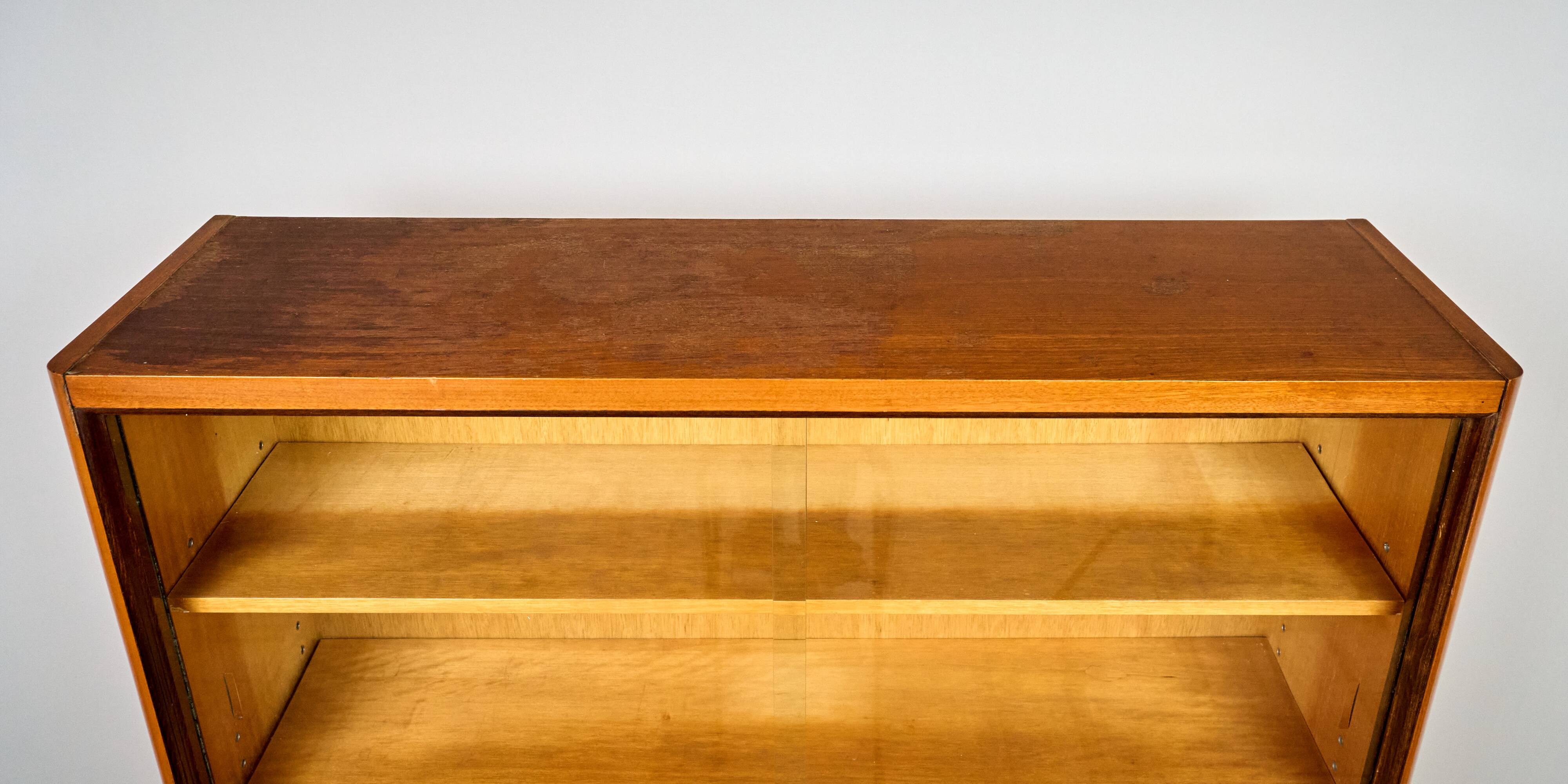 Art Deco Bookshelf, 1960s, Czechoslovakia