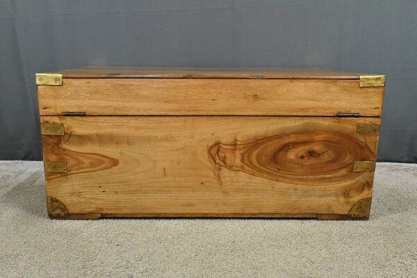 Malle de Marine en Camphrier, Indes – Fin XIXe