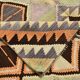 Yellow & Brown Turkish Kilim Rug, 172x284Cm