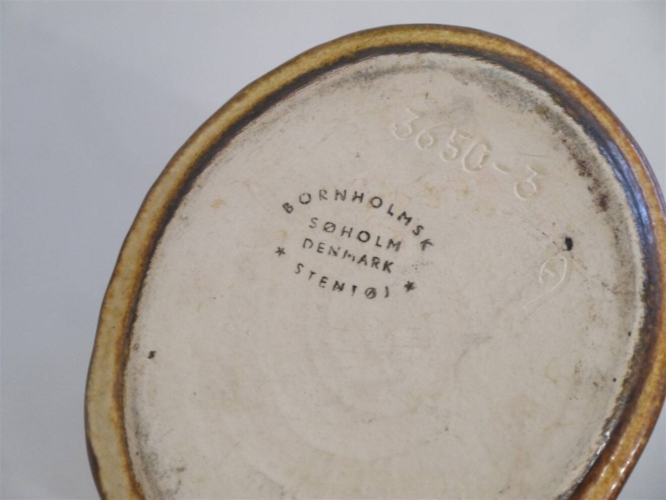 Danish ceramic vase from Soholm