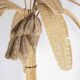 "Banana" rattan floor lamp