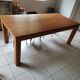 Solid wood table for 8 people.