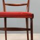 Set of 4 vintage chairs from the 1950s-60s.