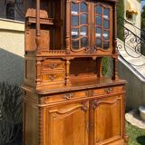 Louis XV / Louis XVI style walnut sideboard