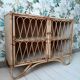 Buffet vintage en rotin