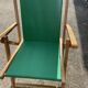 Vintage folding armchair