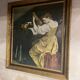 Oil painting "The Lute Player" by Orazio Gentileschi
