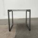 Postmodern perforated metal nesting side tables from Ikea, 1980s, set of 2.