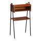 Small vintage piece from the 1960s in mahogany veneer, Italy.