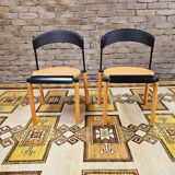 Pair of chairs 80s