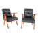 Ensemble de fauteuils, Pologne, années 1960