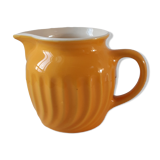 Yellow ceramic pitcher 70s