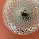 Vintage diamond-tipped glass wall lamp/ceiling lamp