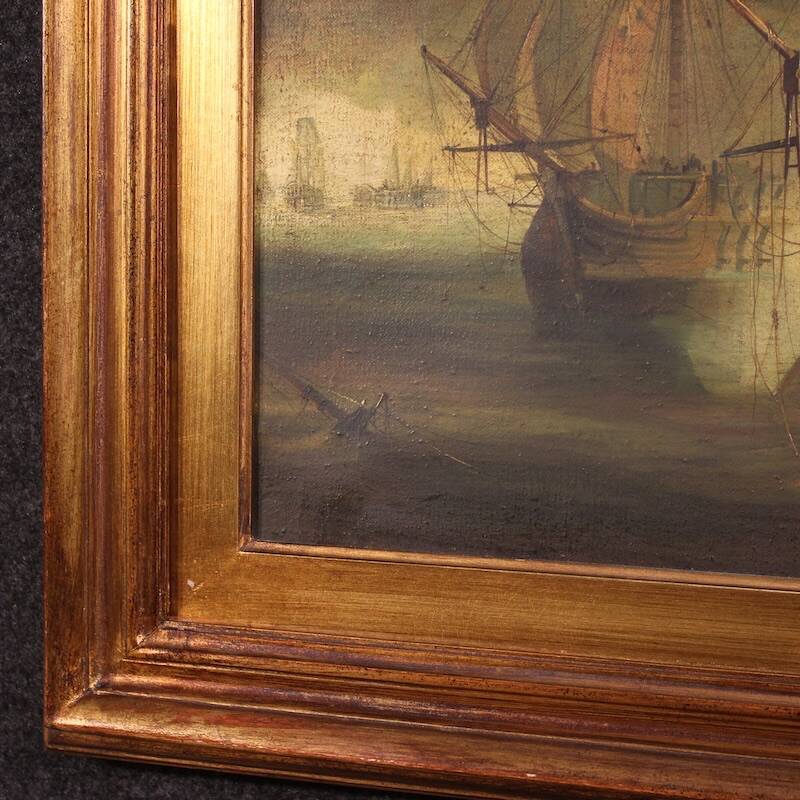 Peinture maritime française du XXe siècle Bataille de Trafalgar