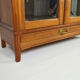 Art Nouveau wardrobe by Mathieu Gallerey in mahogany, model with Clematis, circa 1920