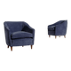 Paire de fauteuils de Gio Ponti