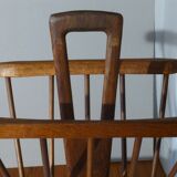 Brutalist magazine holder, 50s