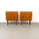 Set of 2 Danish Teak Nightstands from Omann Jun, 1960s