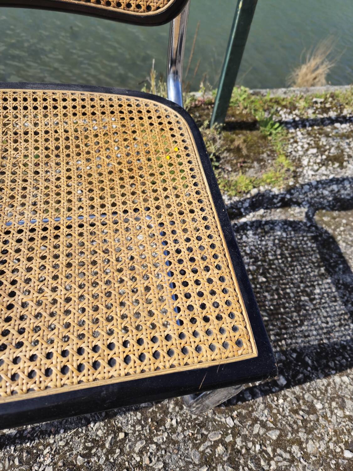 Marcel Breuer B32 chair in original canework