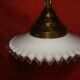 suspension in white opaline from the early 20th century