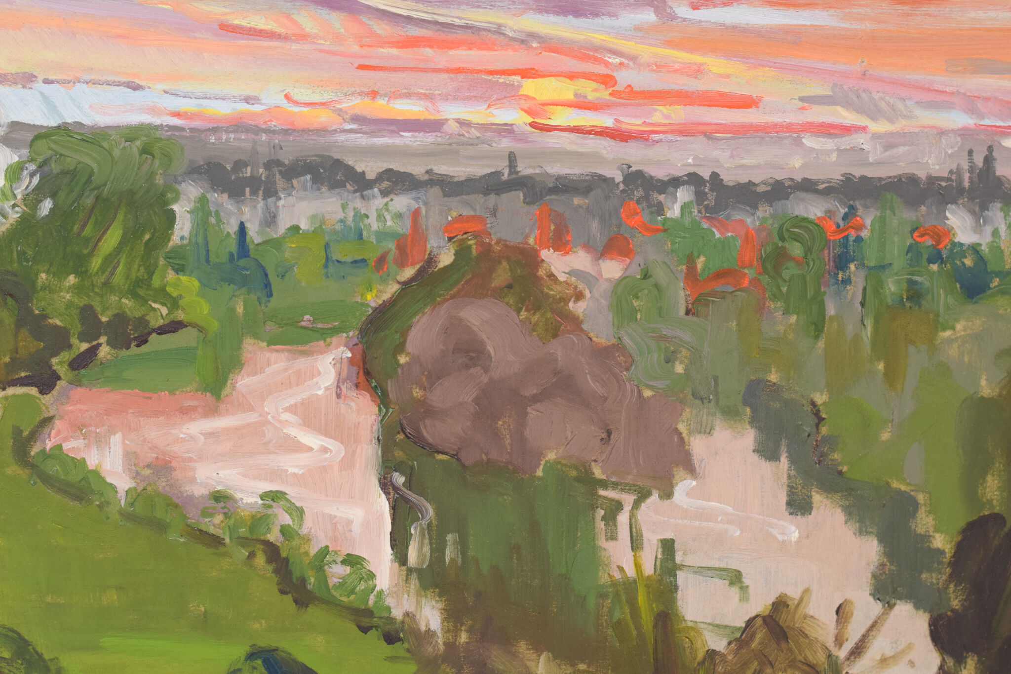Sunset, richmond terrace