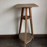 Sculptor's stool with rotating plywood top 1960