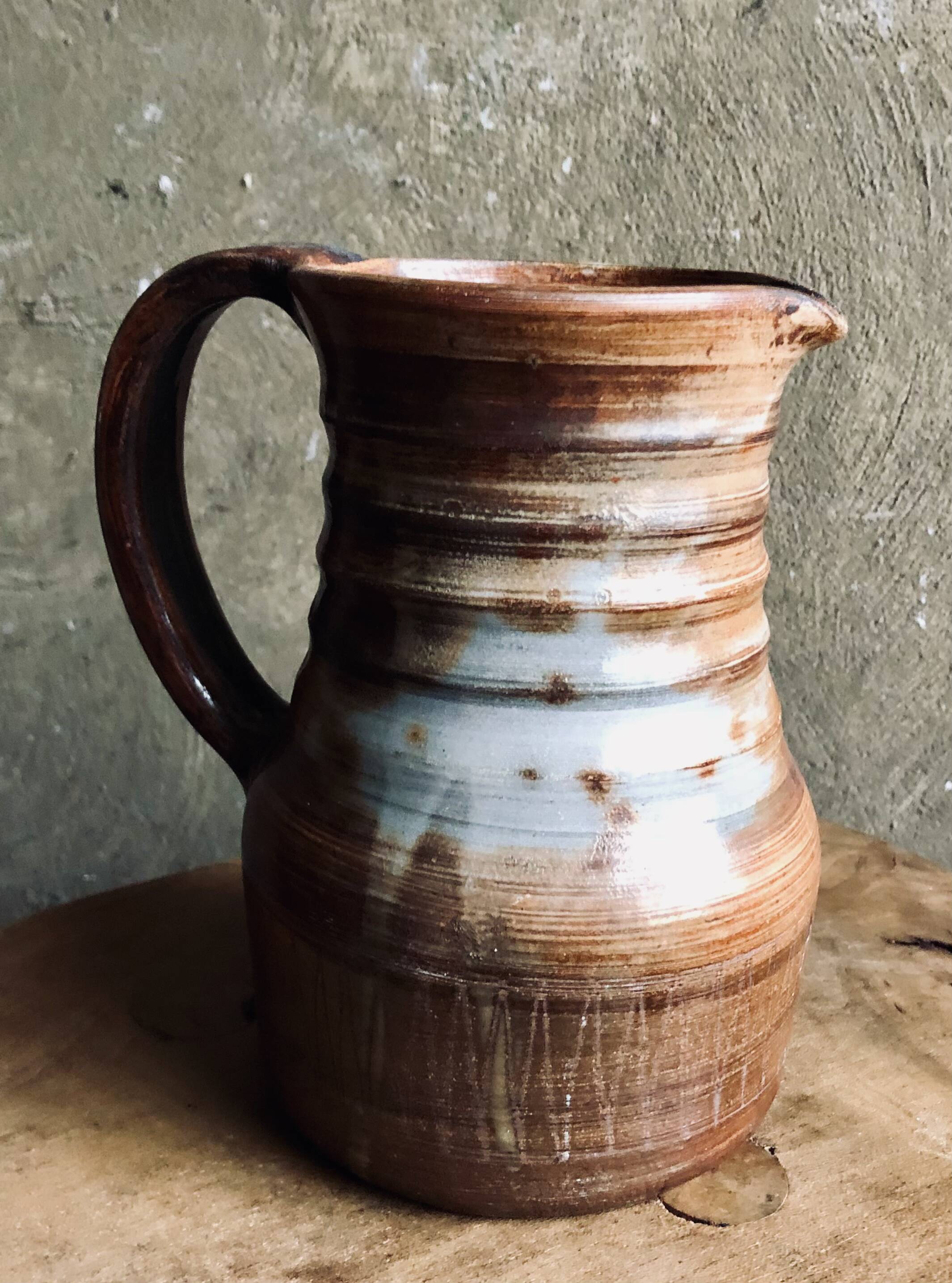 Handcrafted pitcher "The Potter's House" 1960-70