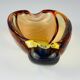 Bohemian Romana Ashtray by Hana Machovska for Mstisov Glassworks, 1960s