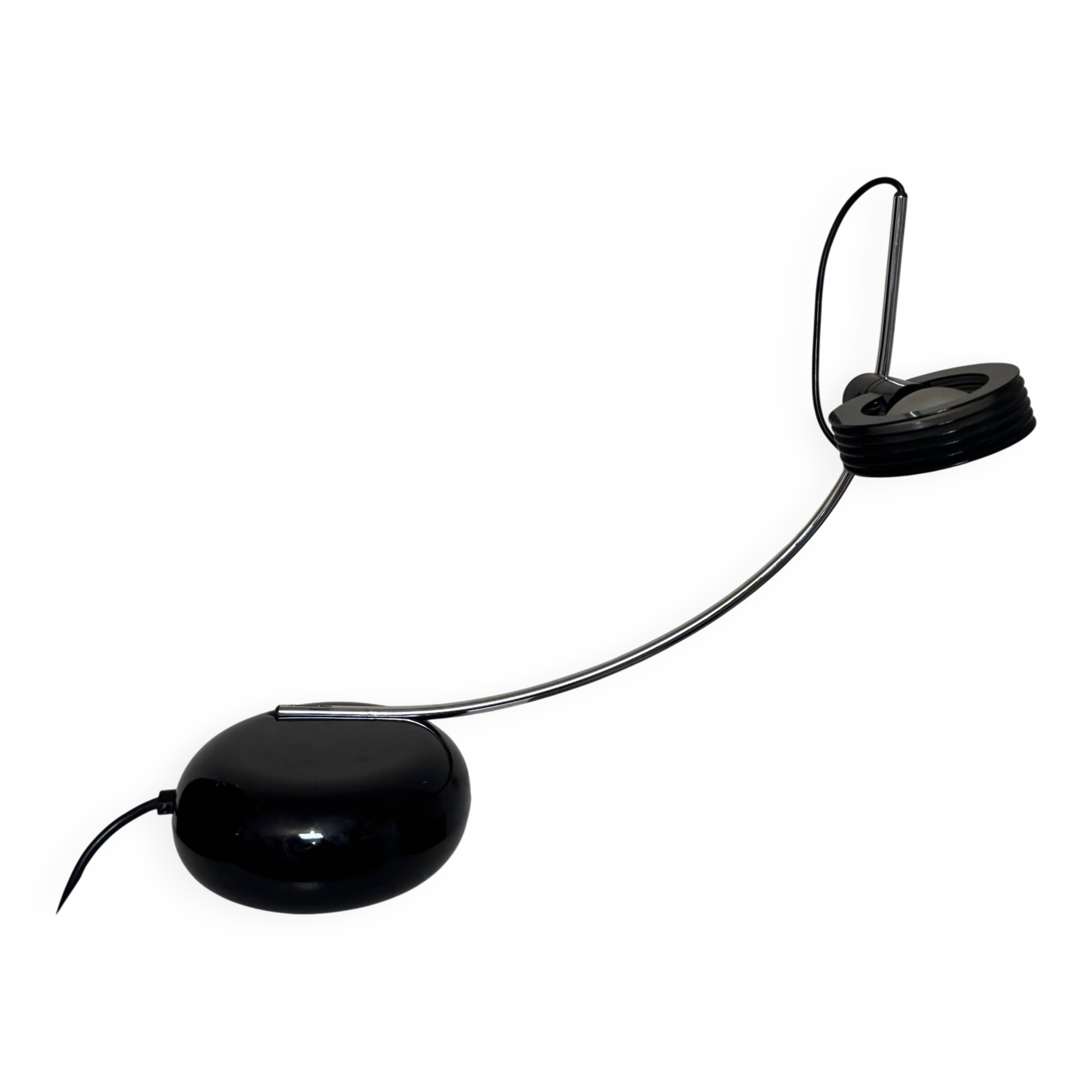 Desk Lamp, Metal and Steel, Bruno Gecchelin, Guzzini 1980