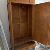 Parisian wardrobe with mirror