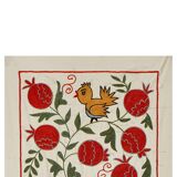 Vintage Turkish rug hand-knotted 50x92cm