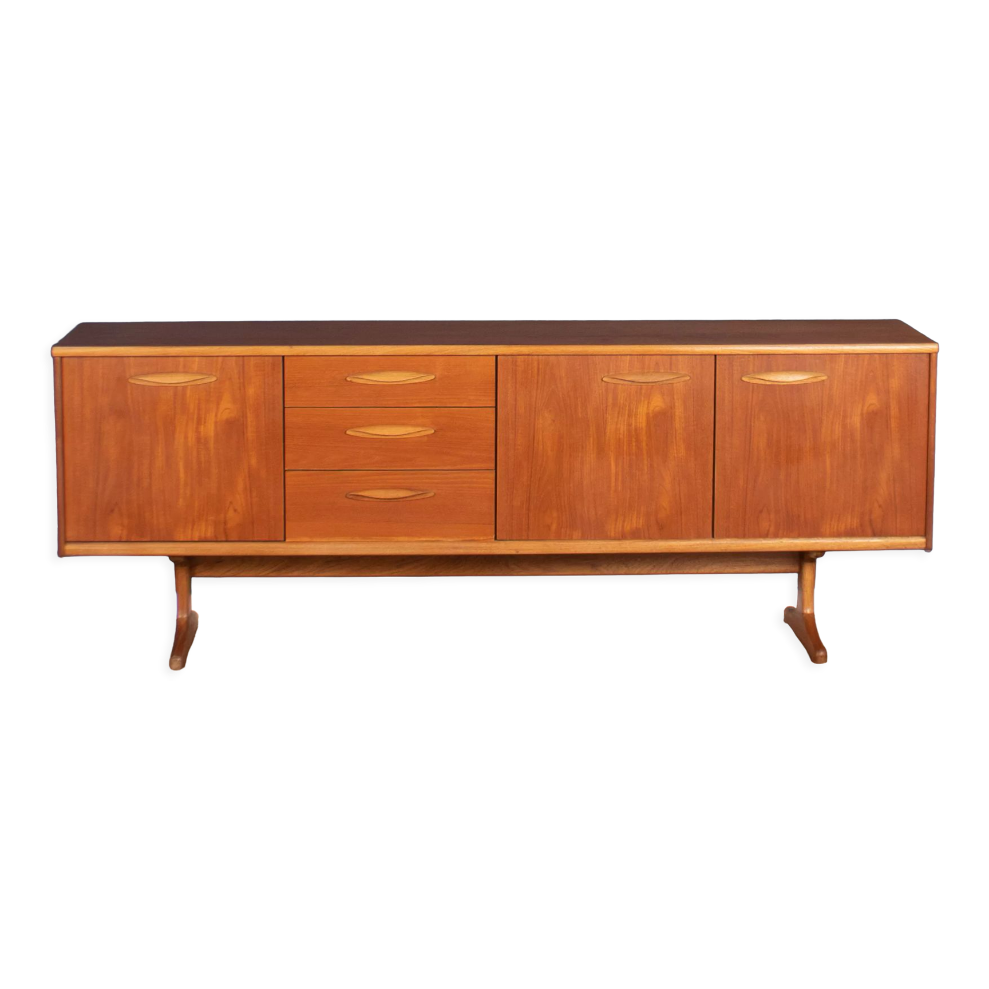 Enfilade teck 1960s Ausinsuite mid century