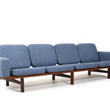 GE-236/4 in Teak by Hans J. Wegner for Getama 1960s