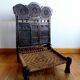 Pair of traditional low chairs, Indonesia