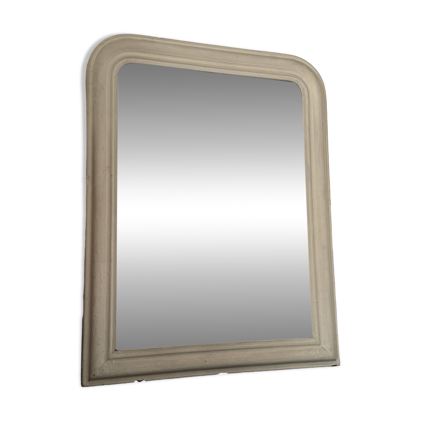 105cm antique Louis Philippe trumeau mirror