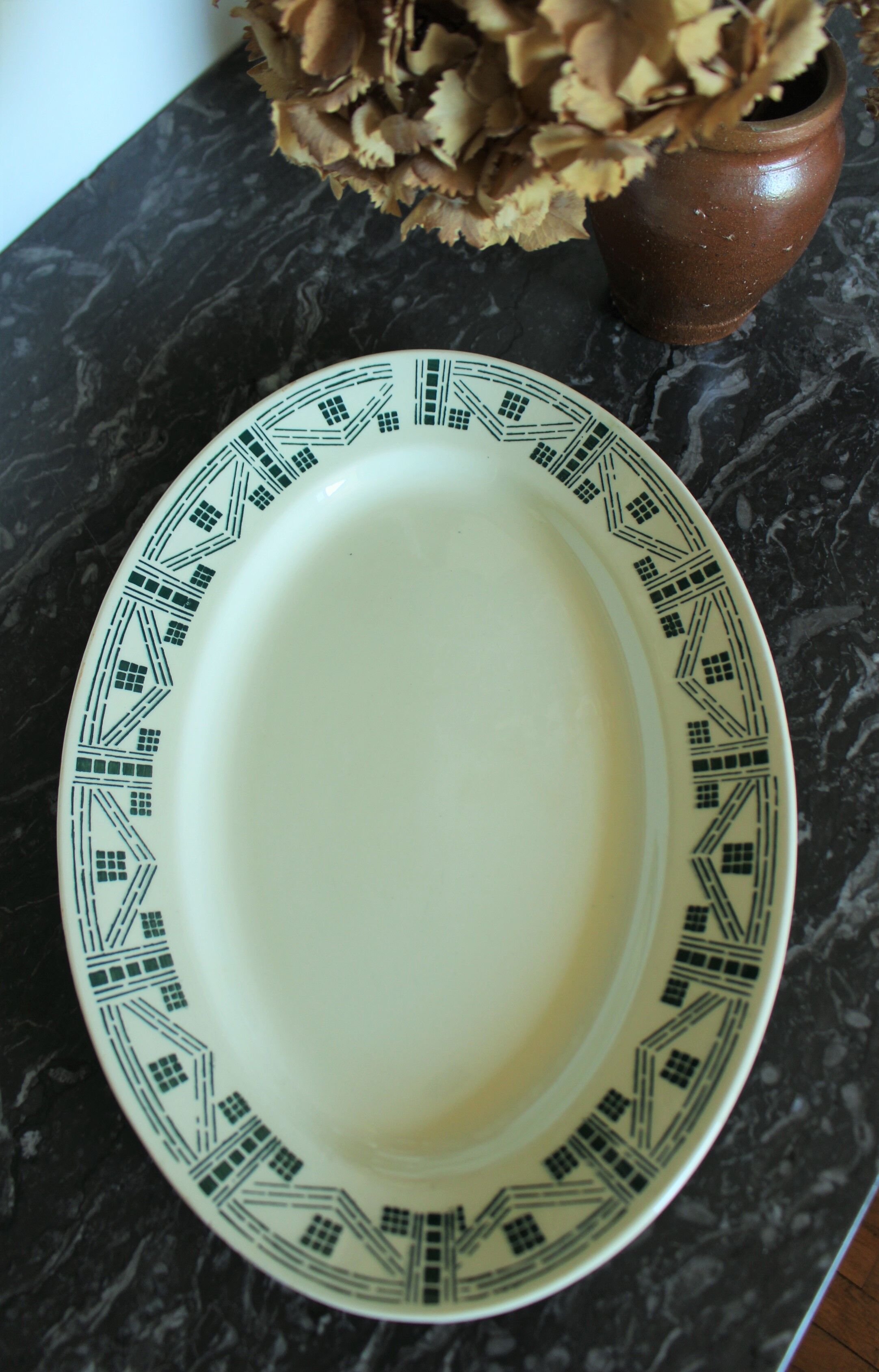 Plat vert ovale lautaret lunéville