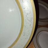 set of antique porcelain tableware from Austria – gilding –